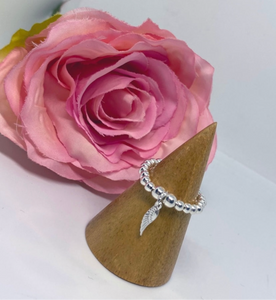 Angel wing bracelet and ring