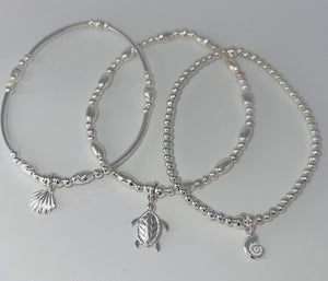 Ocean stack - Set of 3 bracelets