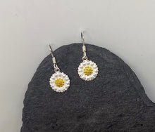 Sterling silver Daisy earrings