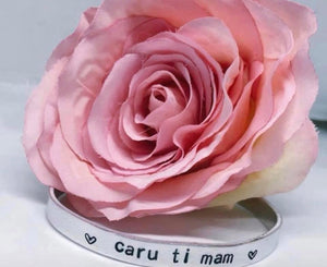 Personalised curve bracelet