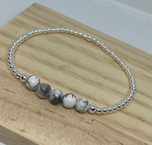 Sterling Silver and Gemstone Bracelets