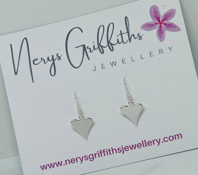 Sterling Silver Heart Earrings