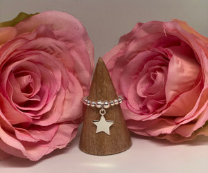 Sterling Silver Large Star Ring
