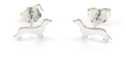 Small Dachshund Ear Studs