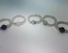 Sterling Silver and Howlite Gemstone Ring